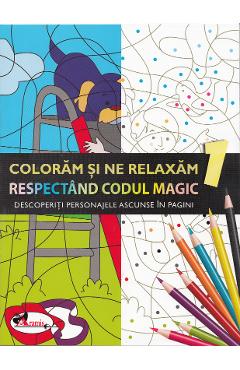 Coloram si ne relaxam respectand codul magic 1 libris.ro imagine 2022