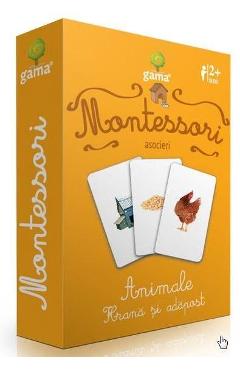 Montessori. Asocieri: Animale, hrana si adapost