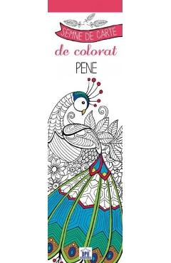 Colorez semnele mele de carte - Pene