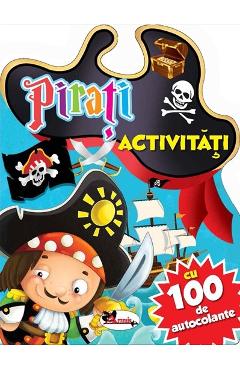 Pirati – Activitati cu 100 de autocolante 100