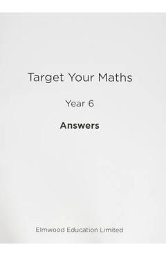 Target Your Maths Year 6 Answer Book