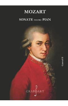 Sonate pentru pian caietul II - Mozart - GRAFOART