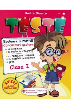 Teste - Clasa 1 - Rodica Dinescu