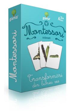 Montessori. Ordonare: Transformari din lumea vie