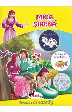 Poveste cu activitati - Mica Sirena