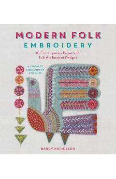 Modern Folk Embroidery