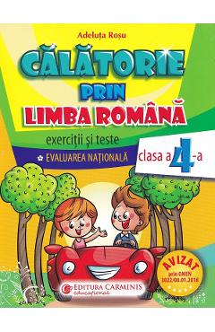 Calatorie prin limba romana - Clasa a 4-a - Adeluta Rosu