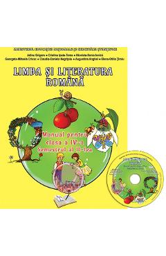 Romana - Clasa a 4-a. Sem. 2 - Manual + CD - Adina Grigore