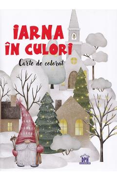 Iarna in culori - Carte de colorat - DIDACTICA PUBLISHING HOUSE
