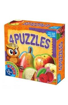 4 Puzzle: Fructe