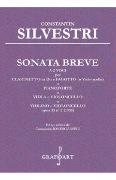 Sonata Breve a 2 voci per Clarinetto in Do e Fagotto – Constantin Silvestri Breve