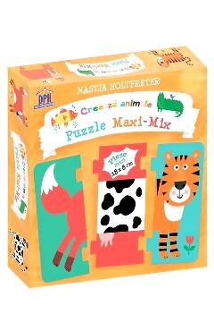 Creeaza animale. Puzzle Maxi-Mix – Nastja Holtfreter libris.ro imagine 2022 cartile.ro