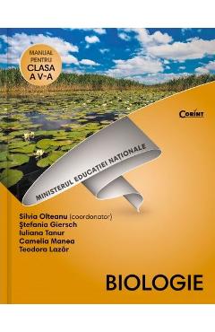 Biologie – Clasa 5 – Manual + CD – Silvia Olteanu, Stefania Giersch, Iuliana Tanur libris.ro imagine 2022