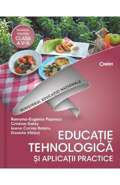Educatie tehnologica si aplicatii practice - Clasa 5 - Manual + CD - Ramona-Eugenia Popescu