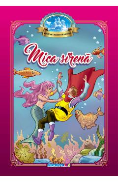 Mica Sirena. Carte de colorat cu povesti - EUROBOOKIDS