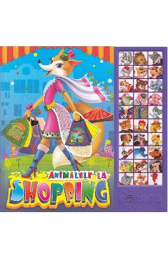 Animalele la shopping. Carte cu sunete - Inesa Tautu, Tatiana Varvariuc - DORINTA