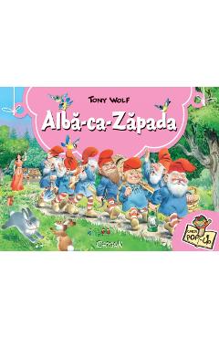 Alba-ca-Zapada. Carte Pop-up – Tony Wolf libris.ro imagine 2022 cartile.ro