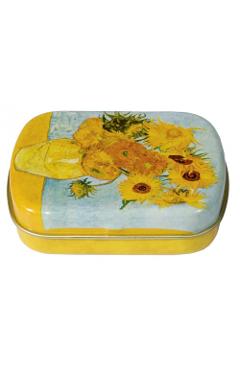 Cutiuta metalica, Floarea soarelui. Van Gogh