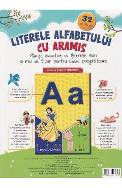 Literele alfabetului cu Aramis (32 de planse)