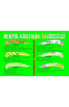 Mapa hartilor geografice: Geografia Romaniei - Marius Lungu - CARTA ATLAS
