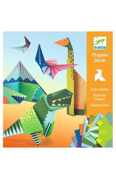 Origami facile - Dinosaures. Dinozauri