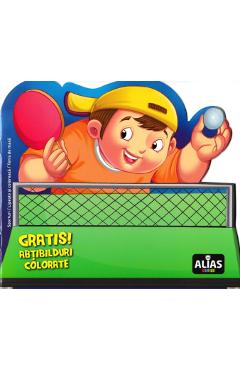 Tenis de masa. Abtibilduri colorate