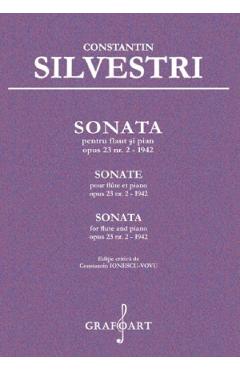 Sonata pentru flaut si pian – Constantin Silvestri Constantin