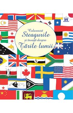 Coloreaza steagurile si invata despre tarile lumii - Susan Meredith