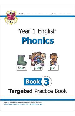 New KS1 English Targeted Practice Book: Phonics - Year 1 Boo