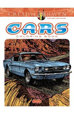 Creative Haven Cars Coloring Book