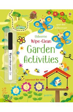 Wipe-Clean Garden Activities