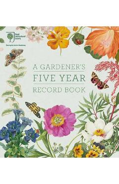 RHS a Gardener\'s Five Year Record Book