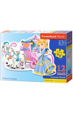 Puzzle 12 Maxi - Princess Carriage