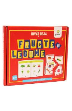 Invat deja - Fructe si legume - GAMA