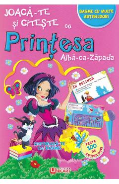 Joaca-te si citeste cu printesa Alba ca Zapada