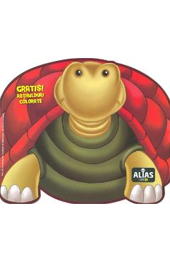 Broasca testoasa. Abtibilduri colorate - ALIAS