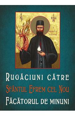 Rugaciuni catre Sfantul Efrem cel Nou, Facatorul de minuni carte