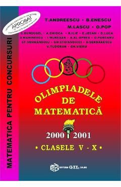 Olimpiadele de matematica – Clasele 5-10 2001 – T. Andreescu 2001