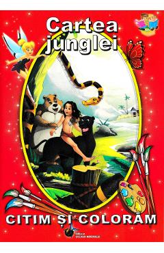 Cartea junglei. Citim si coloram - Rudyard Kipling - STEAUA NORDULUI