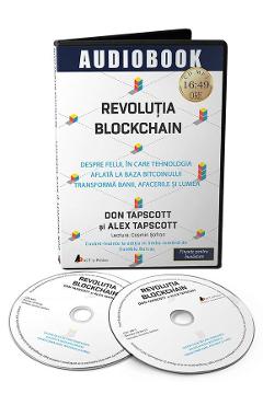 Audiobook. Revolutia blockchain – Don Tapscott, Alex Tapscott Alex Tapscott imagine 2022 cartile.ro