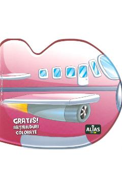 Avionul. Abtibilduri colorate - ALIAS