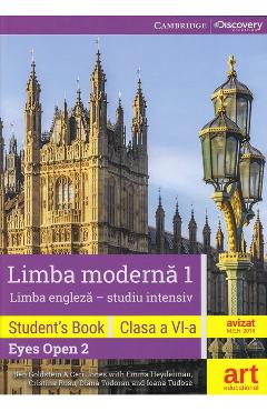 Eyes Open 2 - Limba engleza. Limba moderna 1 (intensiv) - Clasa 6 - Student's book + 2 CD + DVD - Ben Goldstein