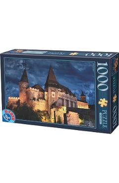 Puzzle 1000 Romania: Hunedoara, Castelul Corvinilor