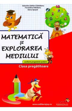 Matematica si explorarea mediului – Clasa pregatitoare – Culegere – Valentina Stefan-Caradeanu Auxiliare