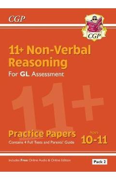 New 11+ GL Non-Verbal Reasoning Practice Papers: Ages 10-11