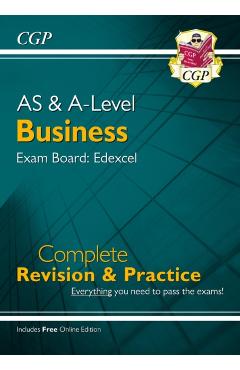 New AS and A-Level Business: Edexcel Complete Revision & Pra