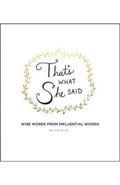 That's What She Said