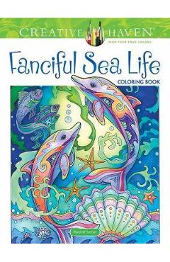 Creative Haven Fanciful Sea Life Coloring Book