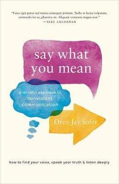 Say What You Mean