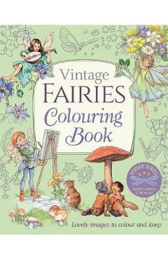 Vintage Fairies Colouring Book